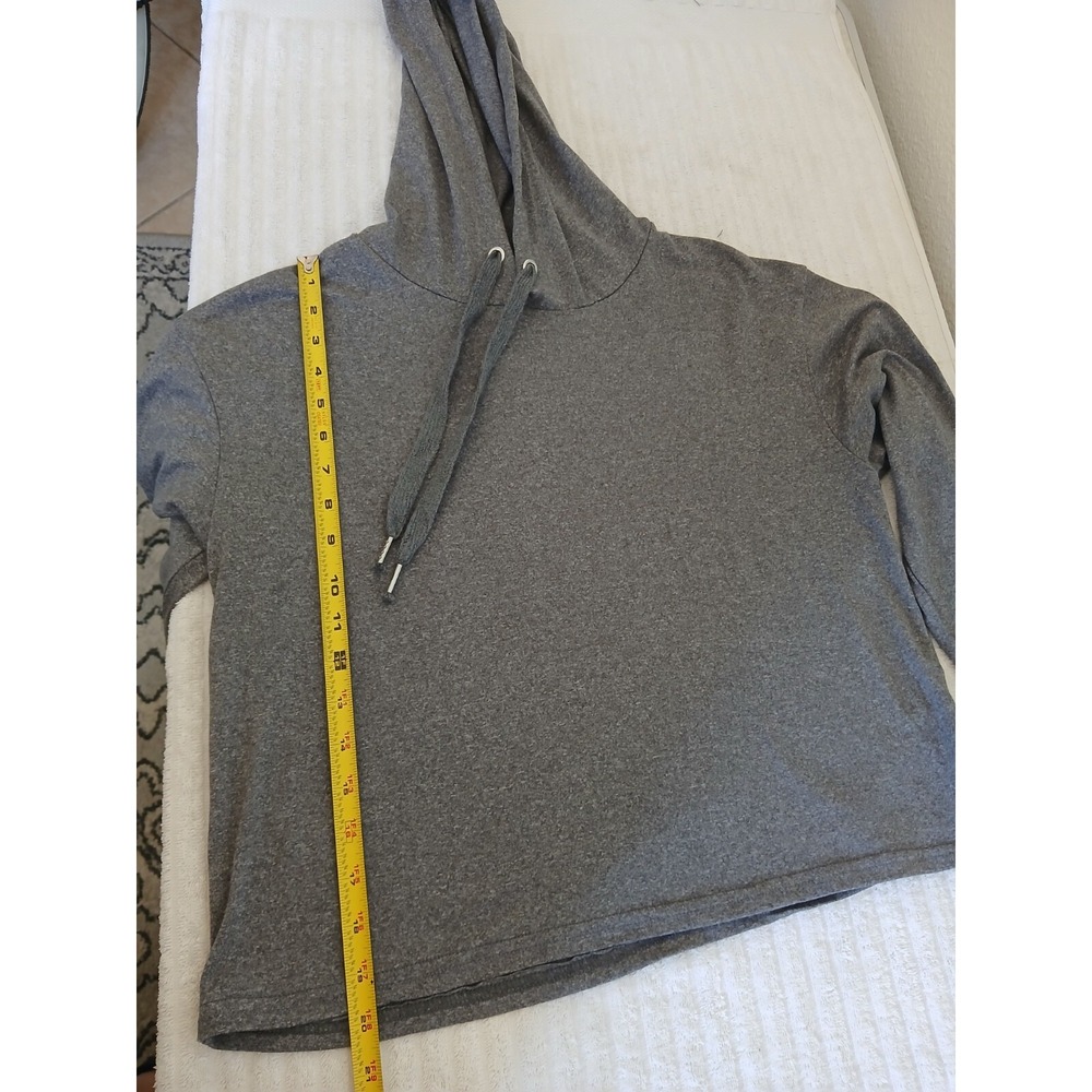 Orange Kiss Women's Hoodie Pullover Sweatshirt Grey Size Medium Casual - Picture 8 of 15